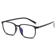 JC040 1pc TR Squared Frame Blue Light Blocking Presbyopia Unisex Men Women Corrective Eyeglasses FDA