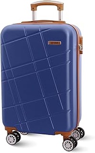 Women's Cabin Suitcase, 55x40x20 cm, Navy, 55x40x20 cm, Cabin Suitcase