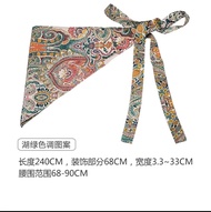Thắt Lưng Lụa Đỏ Phong Cách Dân Tộc Mới Cho Nữ Thắt Lưng Thắt Eo Váy Thắt Lưng Thắt Eo Phong Cách Bo