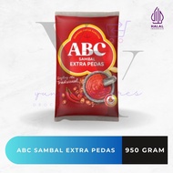 [oddsolshop] pekanbaru/ABC Extra Spicy Sambal 950 gr Extra Hot Spicy Sauce Chili Sauce Cooking Seaso