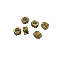 Motor Copper Gear High Precision Metal Gear 0.5 Mold 130/380/555/775 Motor Dedicated Gear Firm Fitti