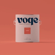 Voqe สีน้ำอะครีลิคแท้ 100% เฉดสีตะวันแดง สีทาบ้าน ทาอาคารเกรดพรีเมี่ยม เนื้อสีเยอะ