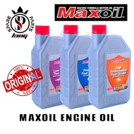 ✅100% ORIGINAL MAXOIL ENGINE OIL MINYAK HITAM HIGH PERFORMANCE 4T 20W40 LOW SMOKE 2T PREMIUM 4T 20W5