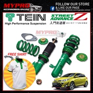 🇯🇵Best🔥Toyota Yaris XP152R 2019+  - TEIN Street Advance Z Adjustable Suspension / Coilover