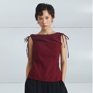 Nine Studio - Loui Top in Maroon