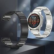 22mm 26mm QuickFit Bands Titanium Band For Garmin Fenix 8 47mm 51mm E 7 7X Pro 6 6X 5 5X Approach S7