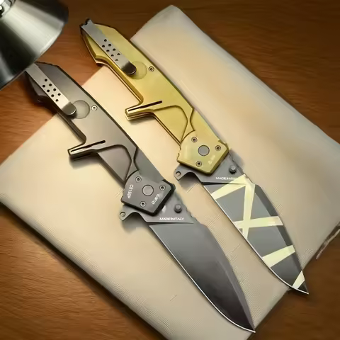 2026 new N690 steel and aluminum alloy handle sharp knife, camping, fishing knife
