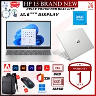 HP 15 FD0084 – Intel N200 | 15.6” HD Display | 4GB RAM | 128GB SSD | Windows 11 | Perfect for Studen