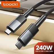 Toocki TXCTT1- GS0G Guang Su All Functions C to C USB4.0 40Gbps 240W Fast Charging Data Cable