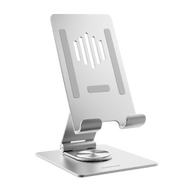 MOMAX - 360°旋轉手機支架 平板支架 鋁合金多用途支架 電話架 平板電腦支架 Fold Stand - 銀色(KH5S)