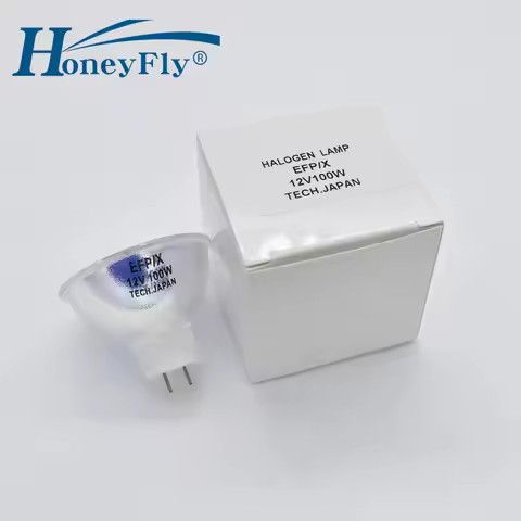 HoneyFly Endoscope Halogen Lamp JCR 12V 100W 10H GZ6.35 3250K 64637 EFP/X Halogen Bulb Medical Treat