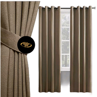 Gorden Blackout Polos Import Jendela Panjang Minimalis Pintu Kamar Doff Super Tebal 12 ring