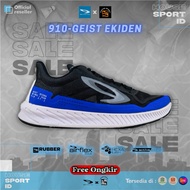 910 Nineten Geist Ekiden Running Shoes - Black Royalbiru/