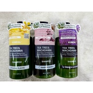 KUNDAL TEA TREE & MACADAMIA Deep cleansing shampoo made in Korea