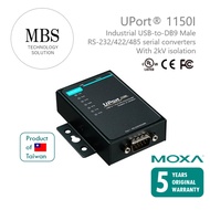 MOXA UPort® 1150I 1-Port USB-to-DB9 RS-232/422/485 Male Serial with 2kV isolation