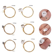 [ZISG HOT] 7 10 1619 21 24Strings Lyre Brass Strings Set Lyre Harp Nylon String Replacement