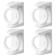 ♥♥♥ 4pcs Adjustable Curtain Bracket Multipurpose Rod Holders Curtain Rod Support Bracket Home Rod Stands Curtain Rod Hooks