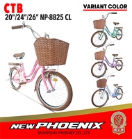 SEPEDA MINI Keranjang 20 24 26 inch PHOENIX 8825 AT PACIFIC OFO VALENTINO OTTAWA URBAN CTB Alloy