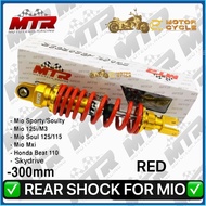 REAR SHOCK MTR MT-008-280MM-300MM FOR Mio Sporty/Mio Soul/ Mio Soul I 125/Mio I 125/SkyDrive