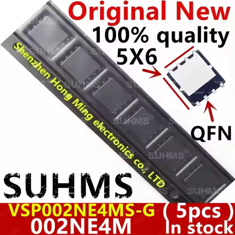 (5piece) 100% New VSP002NE4MS-G VSP002NE4MS VSP002NE4M VS002NE4M 002NE4M QFN-8