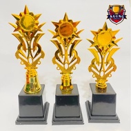 1 Set of Cups for Awards 30-35 cm High Free Design Text & Logo Tropic surabaya