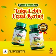 Kapsul ALBUCAPS Original Ikan Gabus Albumin Kutuk Obat Luka Operasi Luar Dalam 60 Kapsul