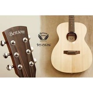 Benson Guitar BO-OK06 單板無鑲邊木吉他 奧古曼側背板 贈全套配件