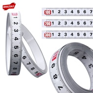 (BC)Measure Metric Scale Durable Ruler Self Adhesive Metric Scale Ruler 3m Stainless Steel Miter Tra