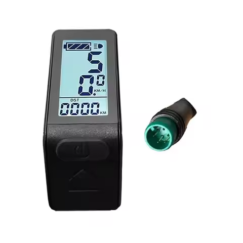 HOT Ebike LCD Display Mini Meter KT-LCD4 Display Waterproof Connector for KT Controller Electric Bic