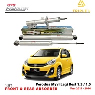 Kayaba Perodua Myvi Lagi Best  KYB RS Ultra Front And Rear Absorber Set 332HD05 342HD06