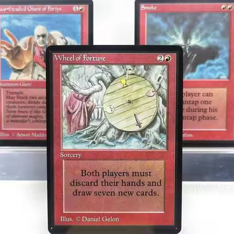 Beta Normal2-Ⅰ01 Tcg cards proxy magic the Roc of Kher Ridges Rock Hydra Sedge Shivan Dragon smoke W