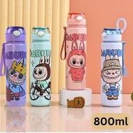800ml Water Bottle Kids Sport Drinking Bottle BPA Free.
