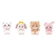 กระเป๋าติดห้อยตุ๊กตา MikkO Plush Series ของเล่นพับได้สำหรับผู้ใหญ่ วัสดุขนสัตว์และยาง พิมพ์ลายที่ปรั