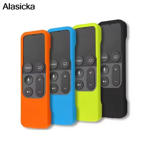 Remote Controller Silicone Dustproof Cover Home Storage Protective Case For Apple TV Remote Controll