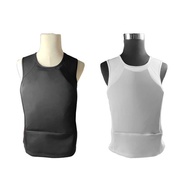 NIJ IIIA Bulletproof T-Shirt Safety Protection Anti-Stab Vest Underwear Style Invisible Bulletproof 