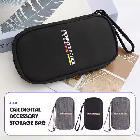 Car Travel Portable Oxford Cloth Organizer Data Storage Bag For BMW E91 E92 E60 F10 F30 E39 E36 E87 