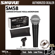 Shure SM58-LC Handheld Dynamic Vocal Microphone Includes Stand Adapter, Carrying Case (SM58 / SM-58 