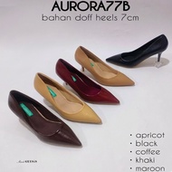 Maude GUESIS | Stilleto Dove Women's Pointed Heel High Heels Plain 7cm | AURORA 77B