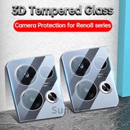 Clear 3D Tempered Glass Camera Lens Film For Oppo Reno 8 Z Pro 8Z 5G Transparent Phone Camera Screen Protector For Reno8Z Reno8 4G Pro Plus Lens Cover