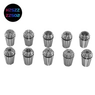 10pcs ER20  Spring Collet Set CNC Milling Lathe Tool ER20 Spring Collet Chuck