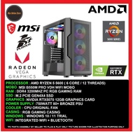 Gaming PC Desktop AMD Ryzen 5 5600/32GB/16GB/1TB SSD/512GB SSD/RTX5070 12GB/750W/WIFI