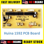 Huina 1592 Excavator PCB Board Main Board Receiver Board 2.4G for Model 1592 Spare part