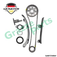 (9pc) Münster Timing Chain Kit Set 13506-66010 Toyota Land Cruiser FZJ76 FZJ78 FZJ79 FZJ80 FZJ80G 4.