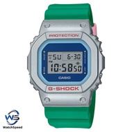 Casio G-Shock DW-5600EU DW-5600EU-8A DW-5600EU-8A3 Euphoria Series Digital Green Resin Strap Quartz 200M Mens Watch