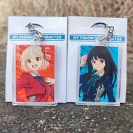 GANTUNGAN Anime Lycoris Recoil Keychain - Anime Lycoris Recoil Keychain - Keychain - Nishikawa Chisa