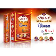 VIRA'S Oveam 4 in 1 Premium Floral Agarbathi's/Incense Stick
