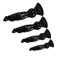 Dog Mixed Color Alien Dildo Female Dildo Big Sucker Stimulate Massage Supplies Simulation