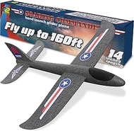 Foam Airplanes For Kids: Airplane Toy Glider Plane With Easy Glide Design Styrofoam Air Planes for K
