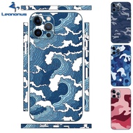 （Great. Cell phone case）Camouflage Wrap for iPhone 13 12 Pro Max Mini 3M Decal Skin Back Film Cover Protector Wraps Durable Sticker