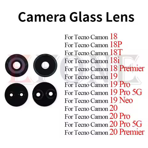 For Tecno Camon 18 CH6 18P CH7 18T 18i CG6 19 CI6n CI8 Neo 20 CK6 CK7 Pro premier 5G Rear Back Camer